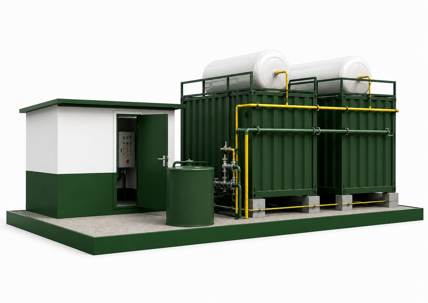 Containerized Bio-Gas Plant