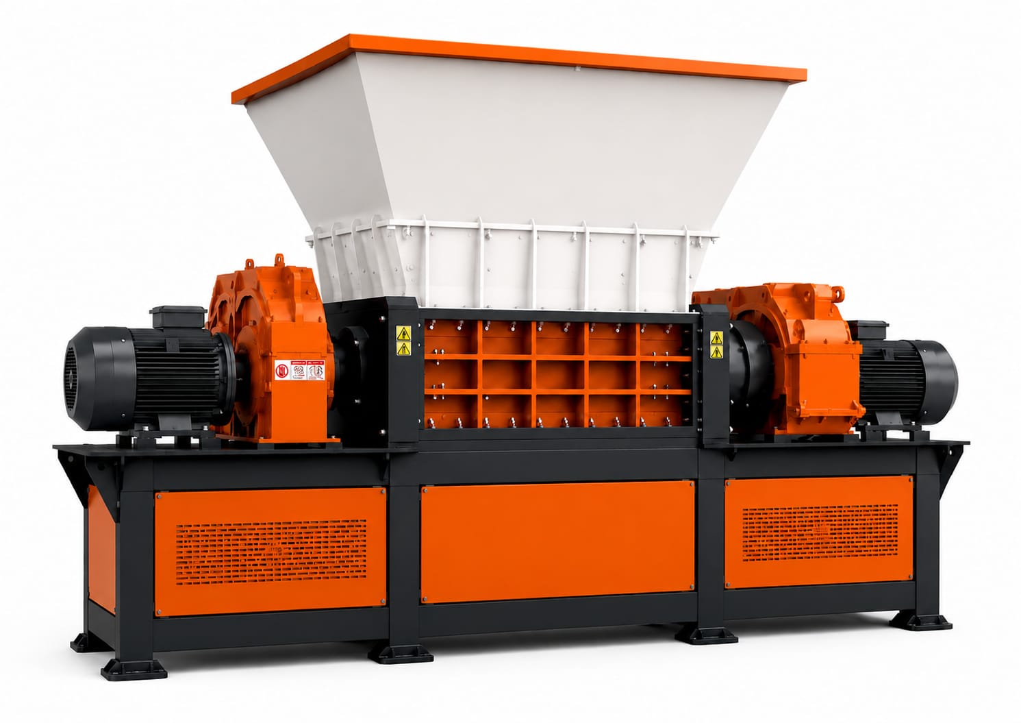 Municipal Solid Waste Shredder Machine
