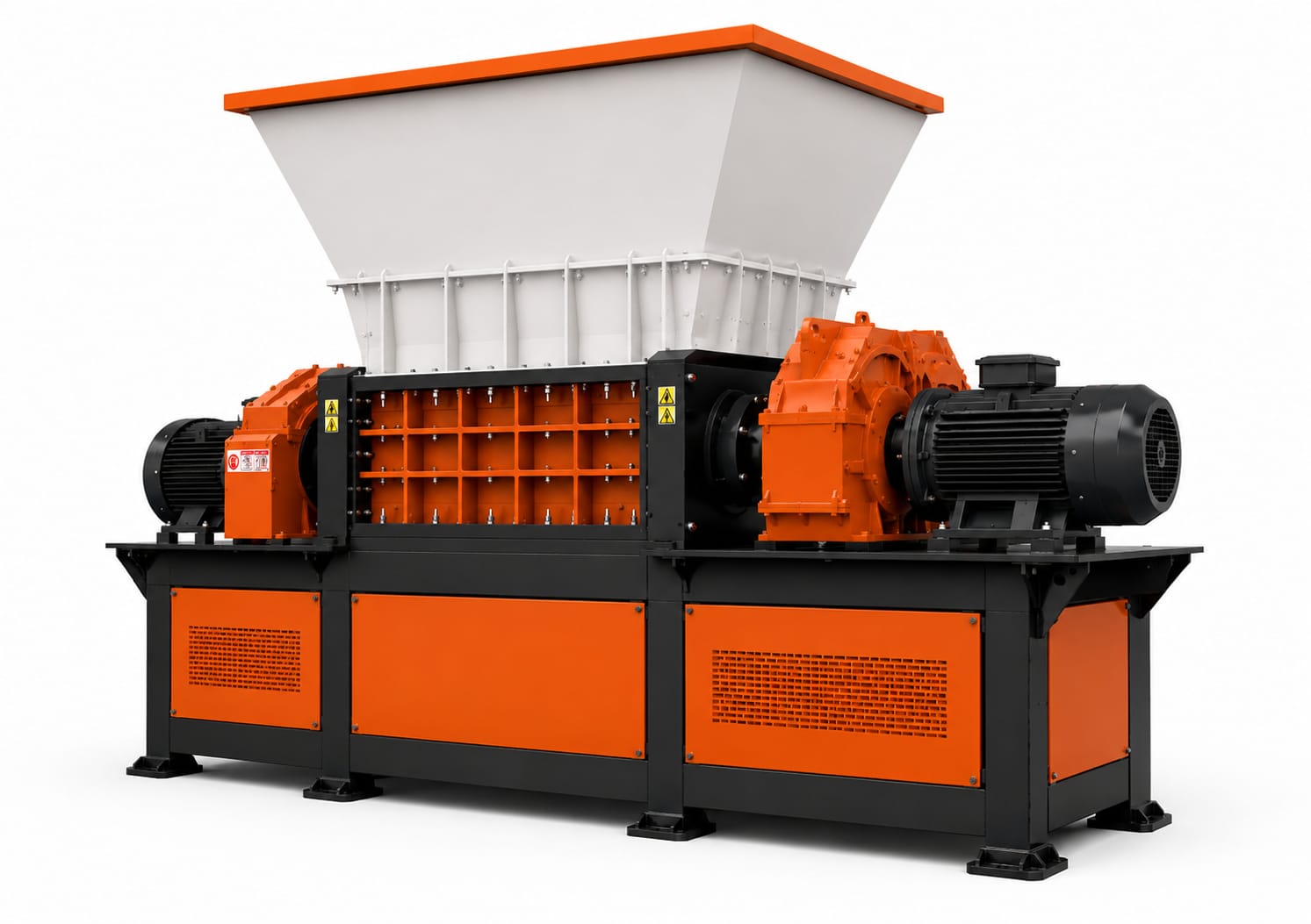 Municipal Solid Waste Shredder Machine