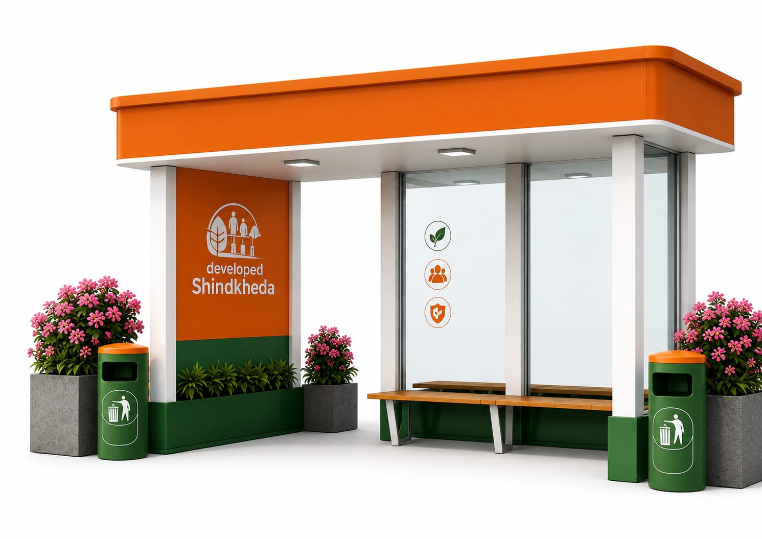 Smart Solar Bus Stop
