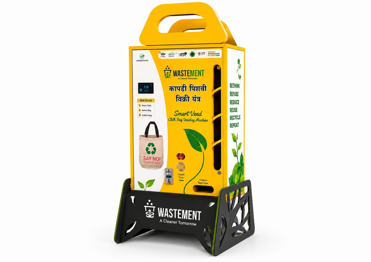 Smart Cloth Bag Vending Machine