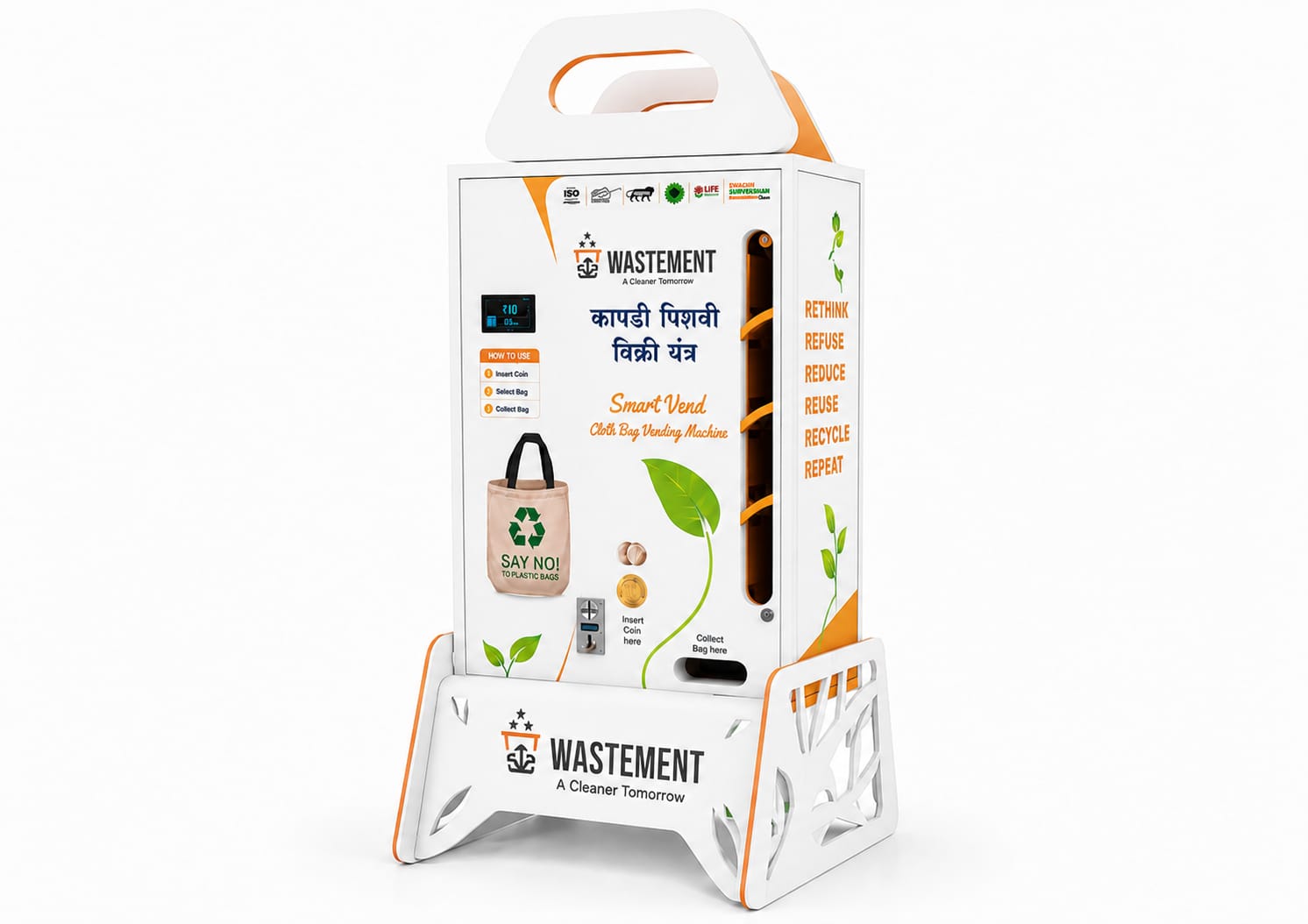 Smart Cloth Bag Vending Machine