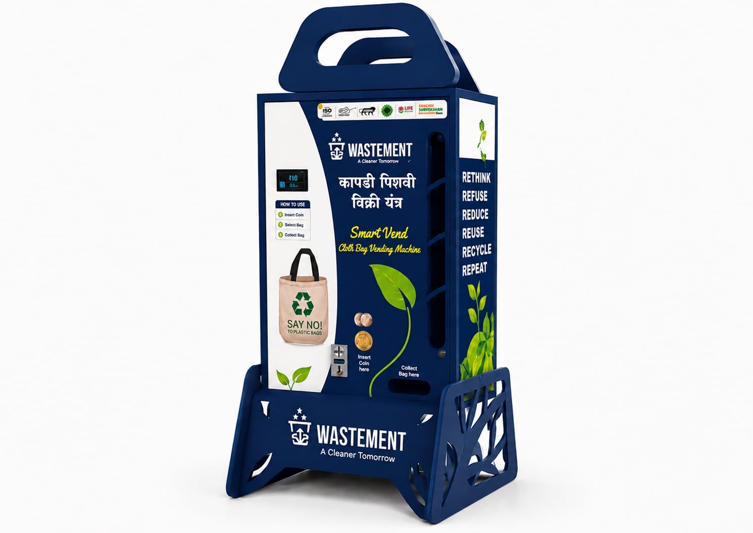 Smart Cloth Bag Vending Machine