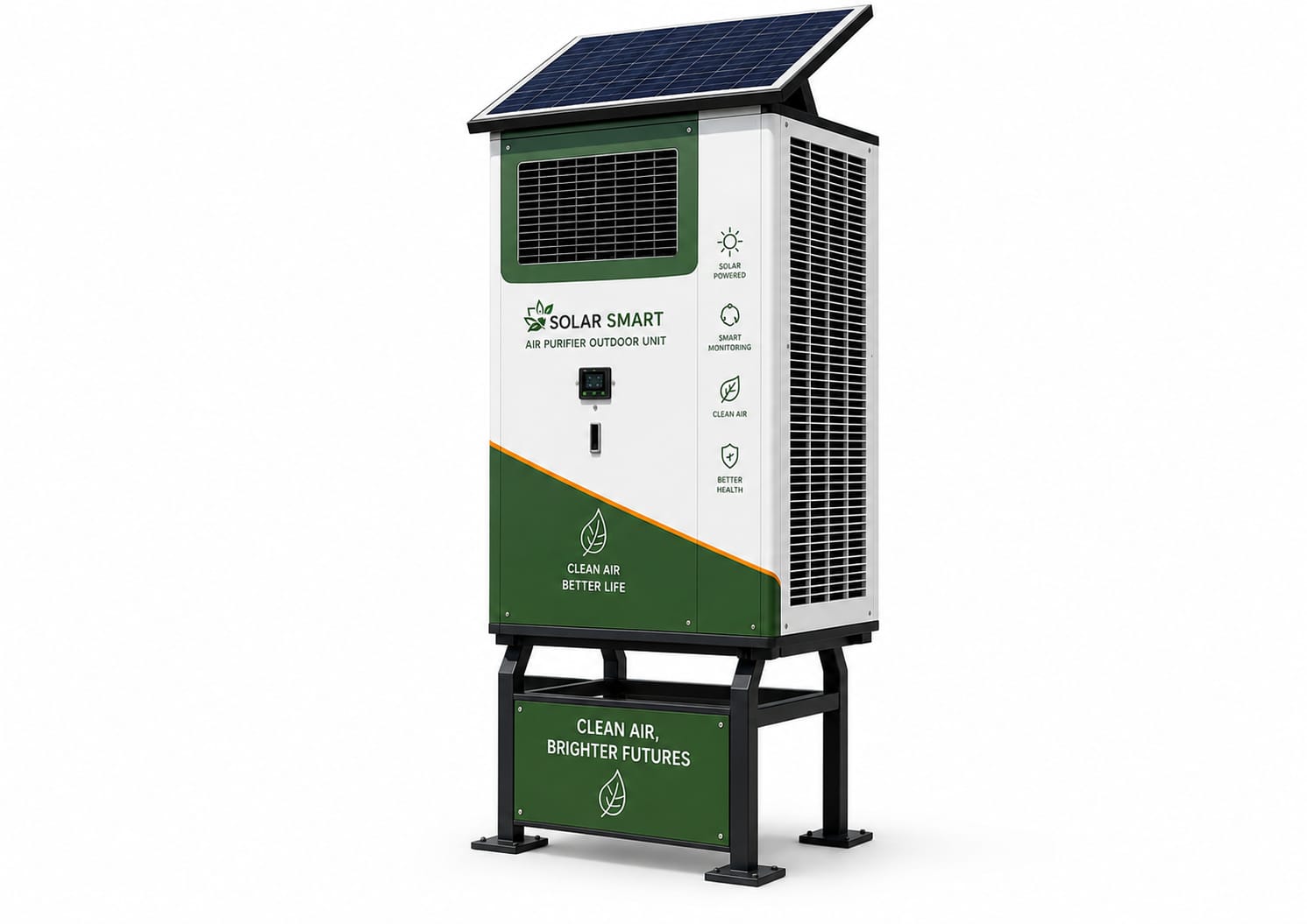 Solar Powered Outdoor Air Purifier