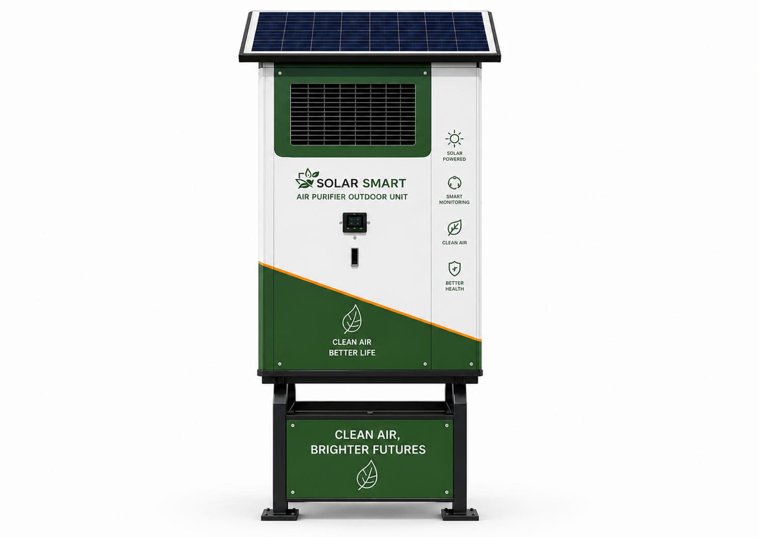 Solar Powered Outdoor Air Purifier