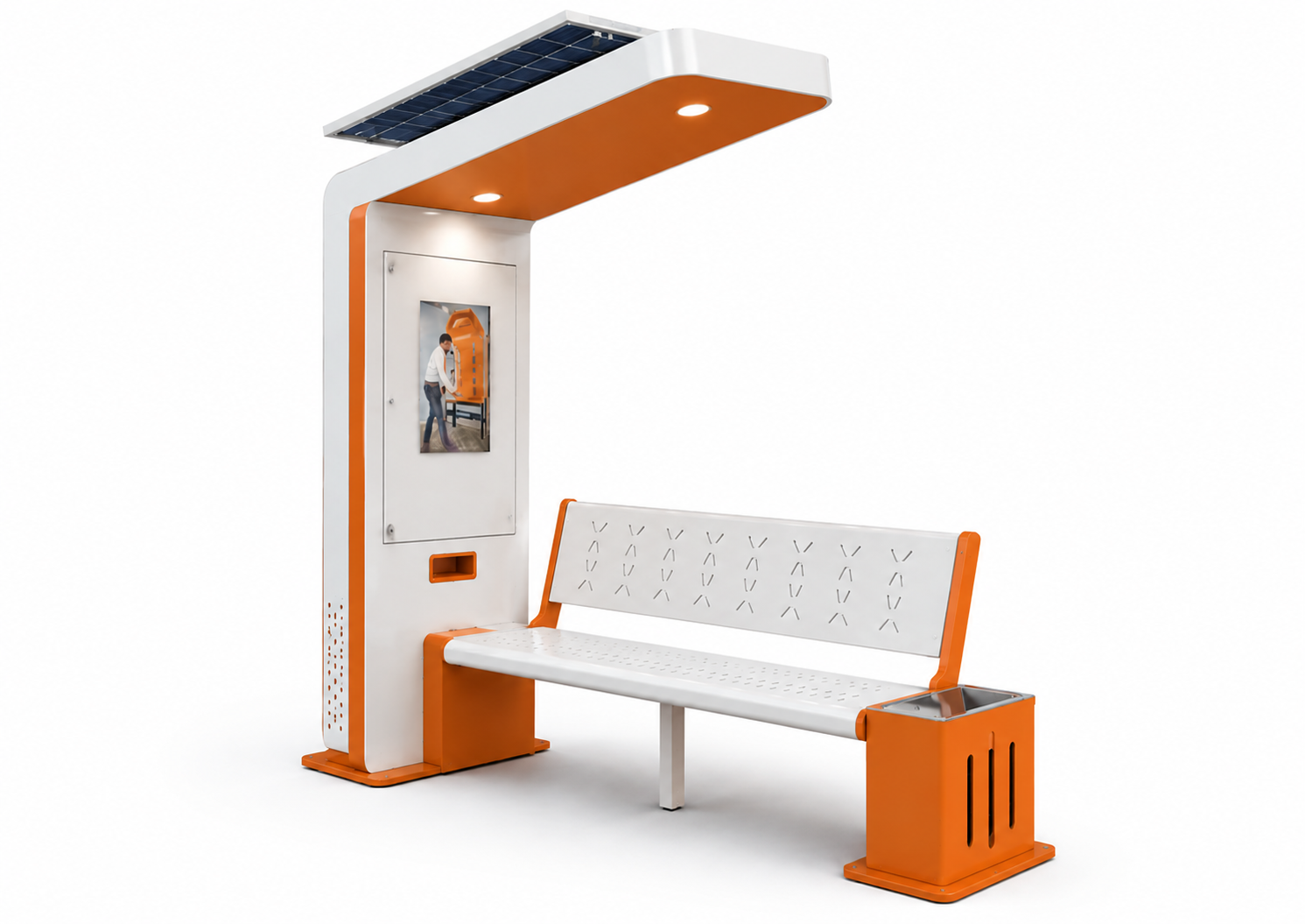 Smart Solar Bench