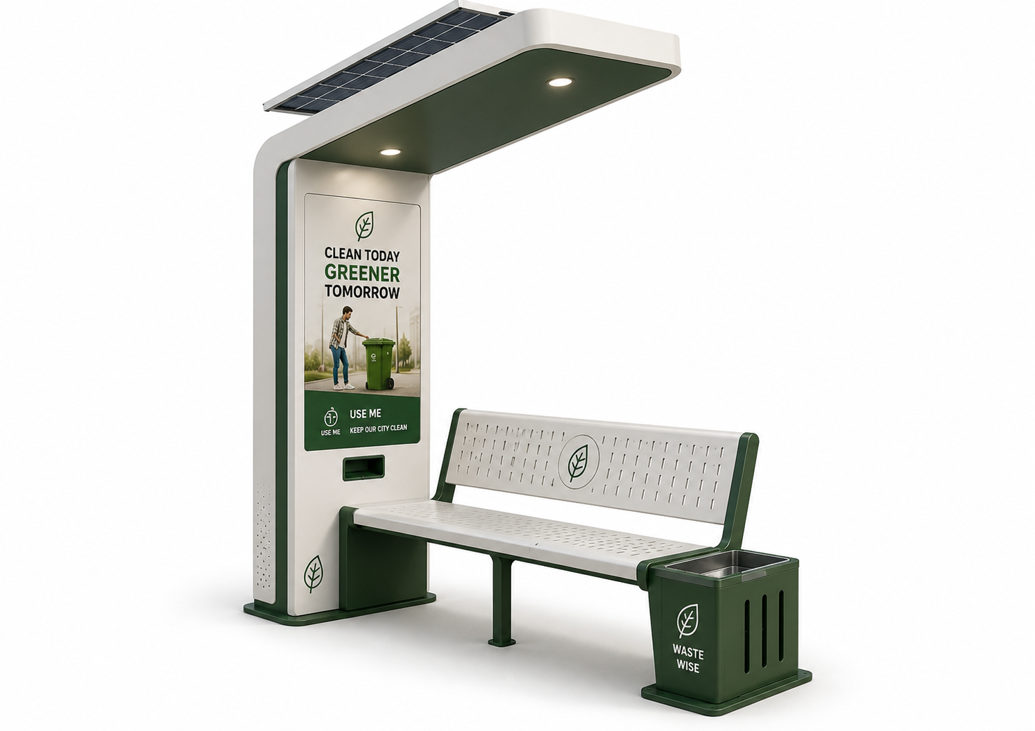 Smart Solar Bench