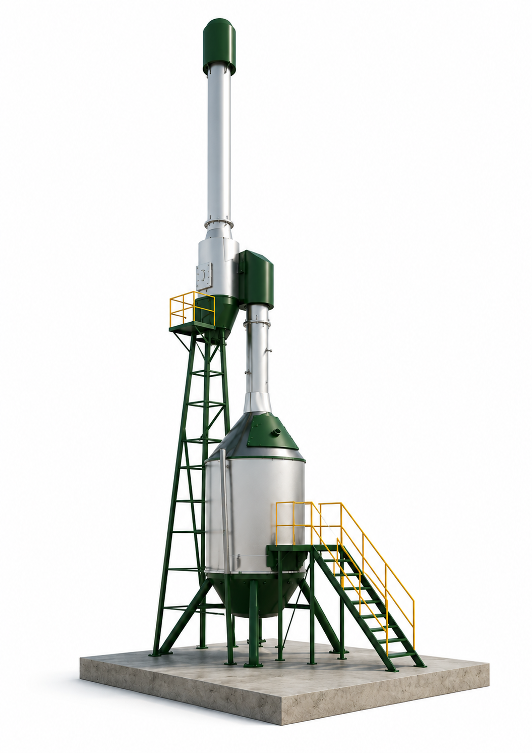 Fuel-Free Solid Waste Incinerator